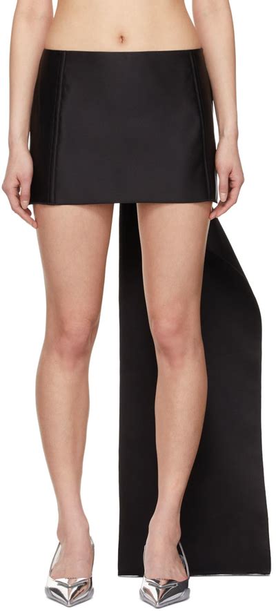 prada flower miniskirt|prada satin mini skirt.